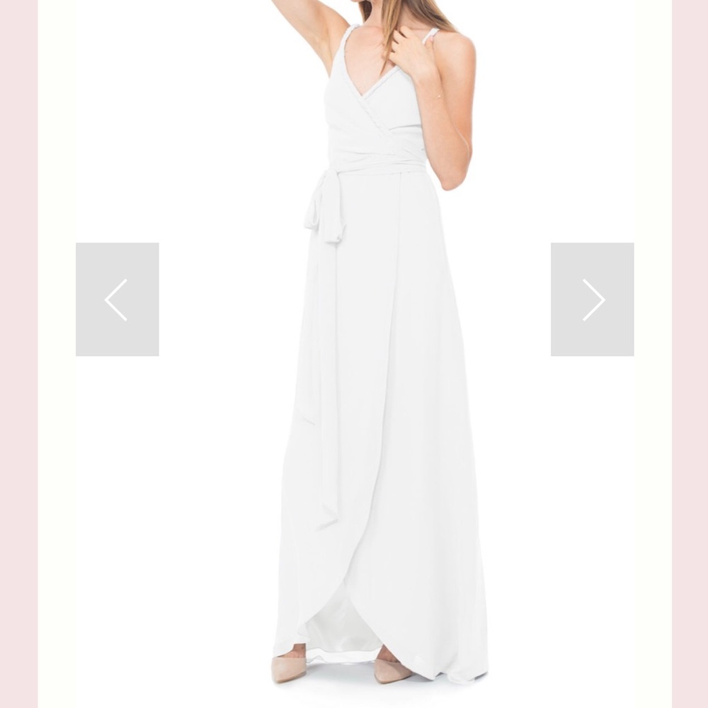 Parker Long in White Wedding by Joanna August